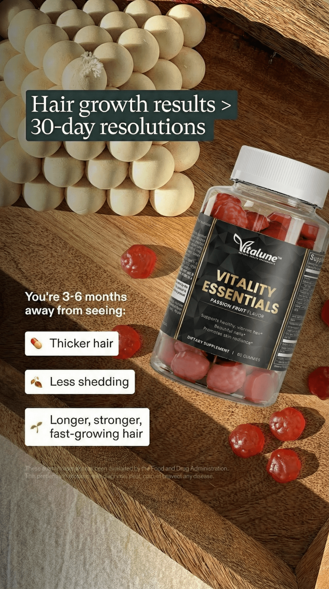 Vitality Essential Supplement Gummies - Vitalune Health